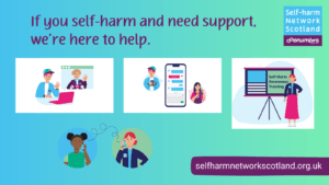 Self Harm Network Scotland Graphic